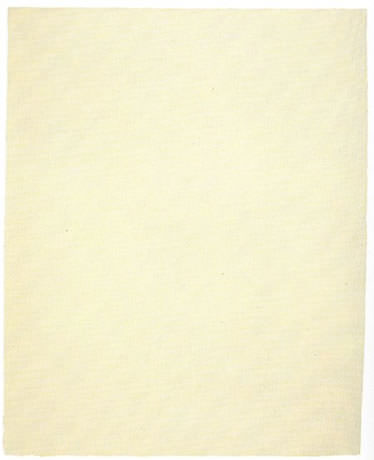 Une feuille de papier Kapitel I aus: Réflexions sur et d'une feuille de papier, 1970-1988, 1970, Rémy  Zaugg